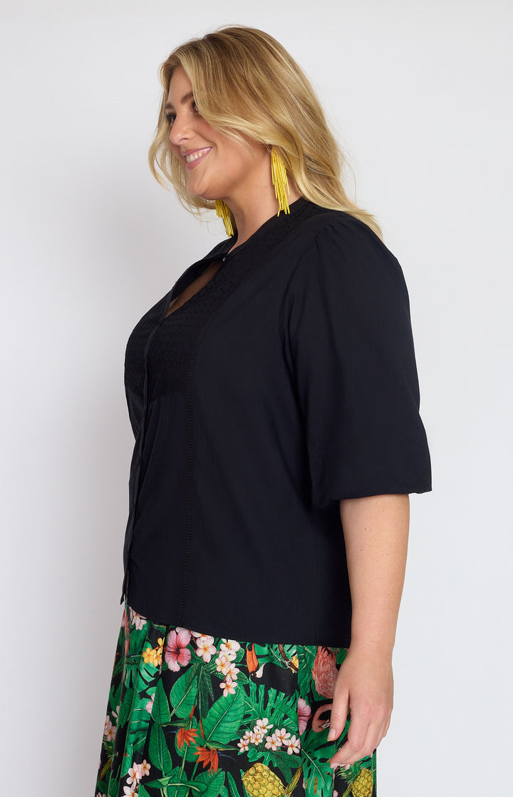 Kellie Top in black