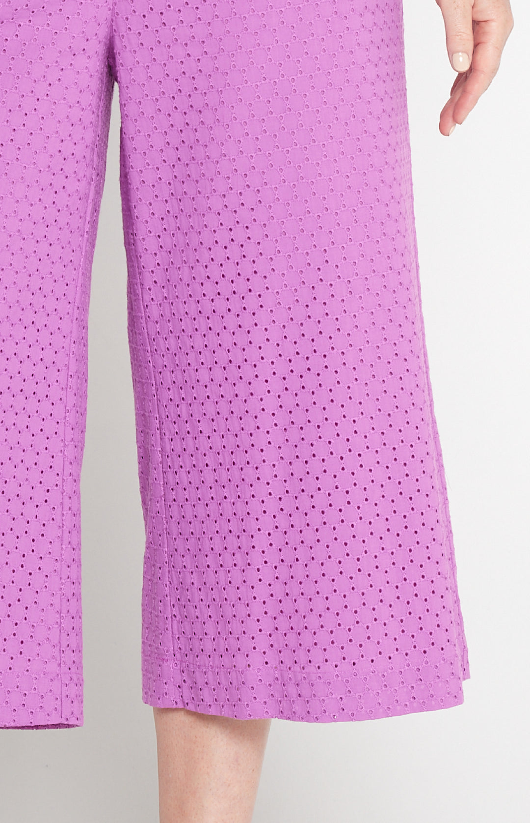 Jane Culotte in broderie lilac