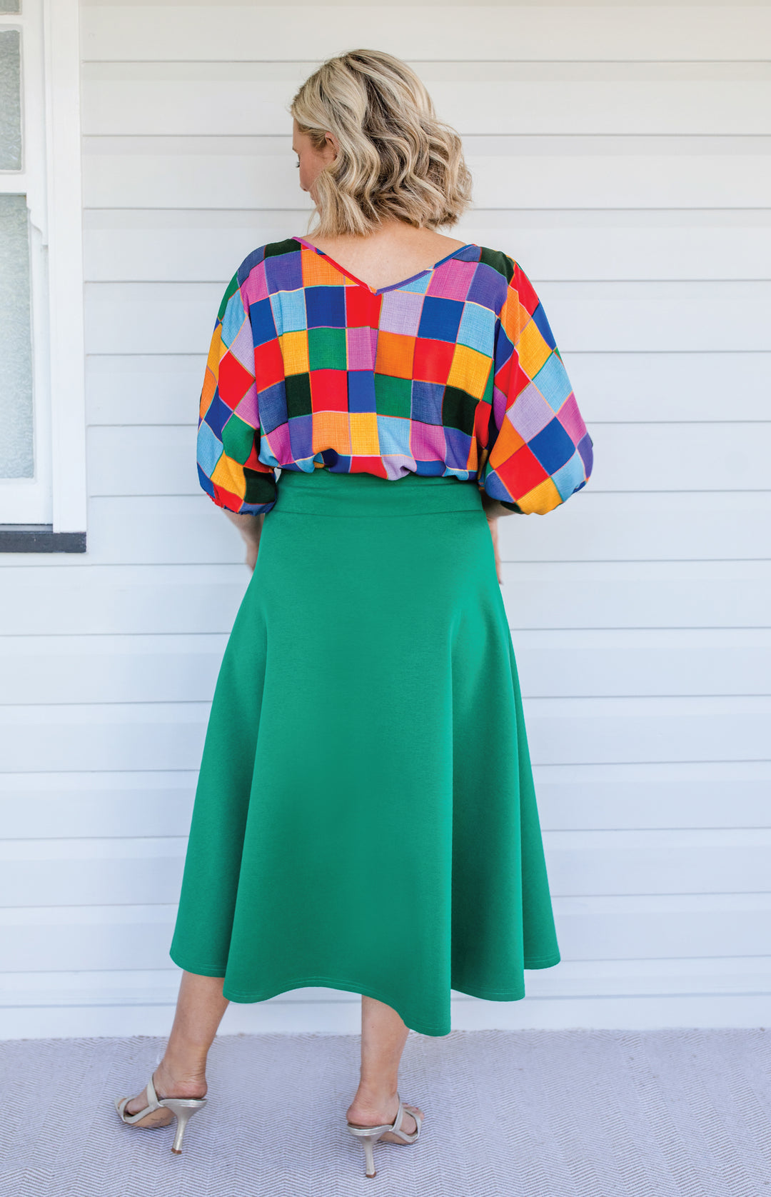 Our Favourite Ponte Skirt in green