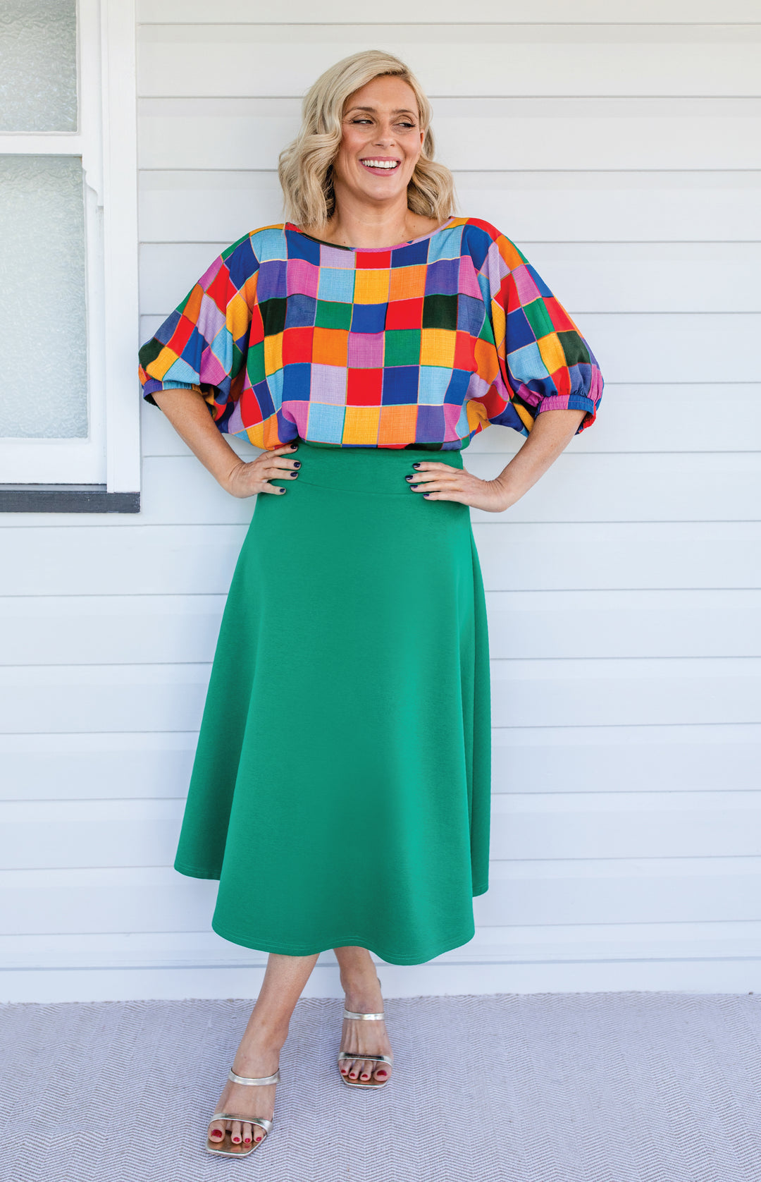 Our Favourite Ponte Skirt in green