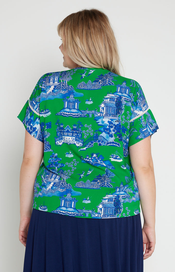 Florida Top in something green