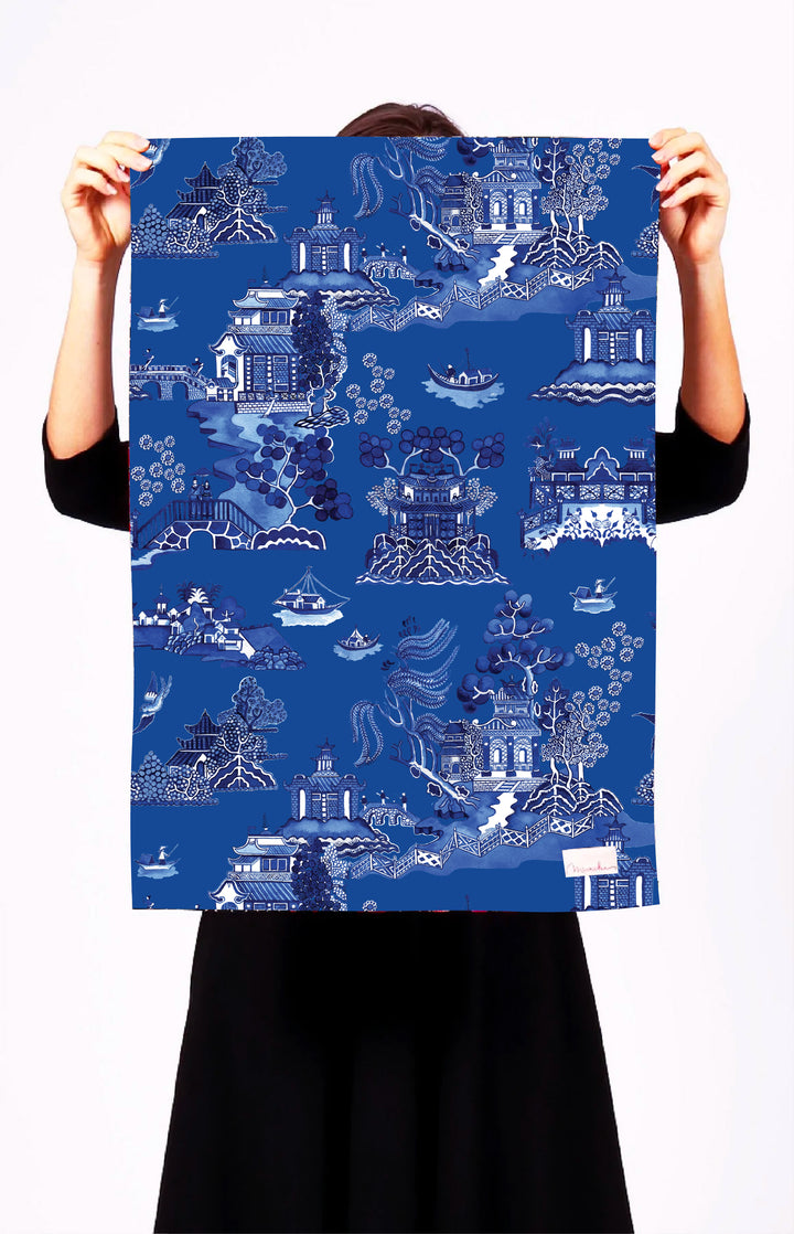 Tea Towel in something blue