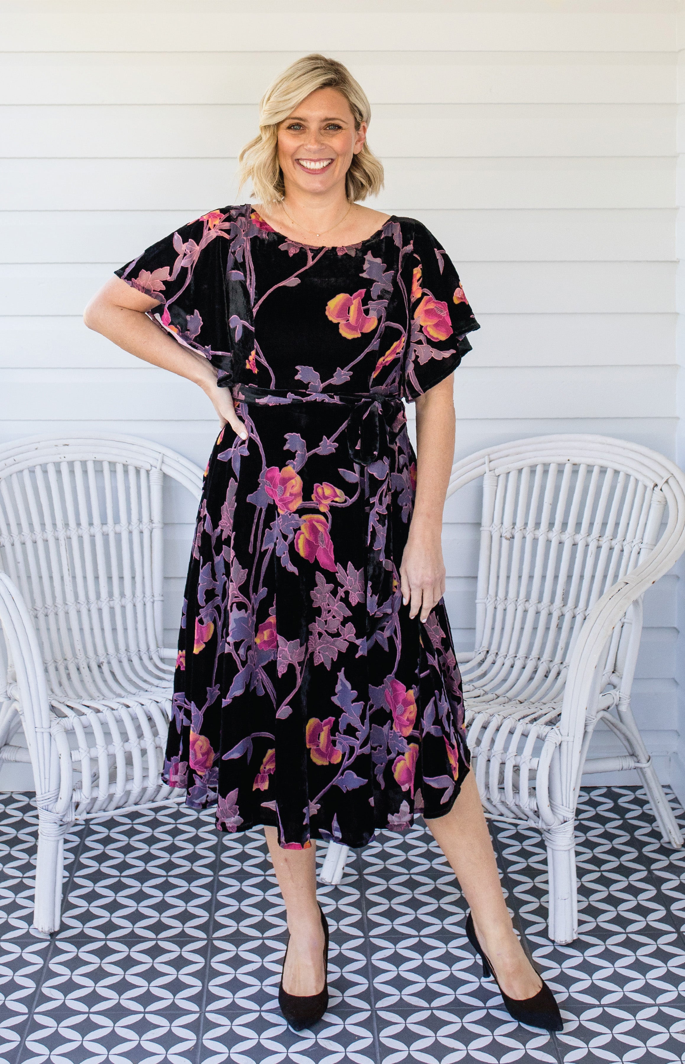 Midnight velvet clearance plus size dresses